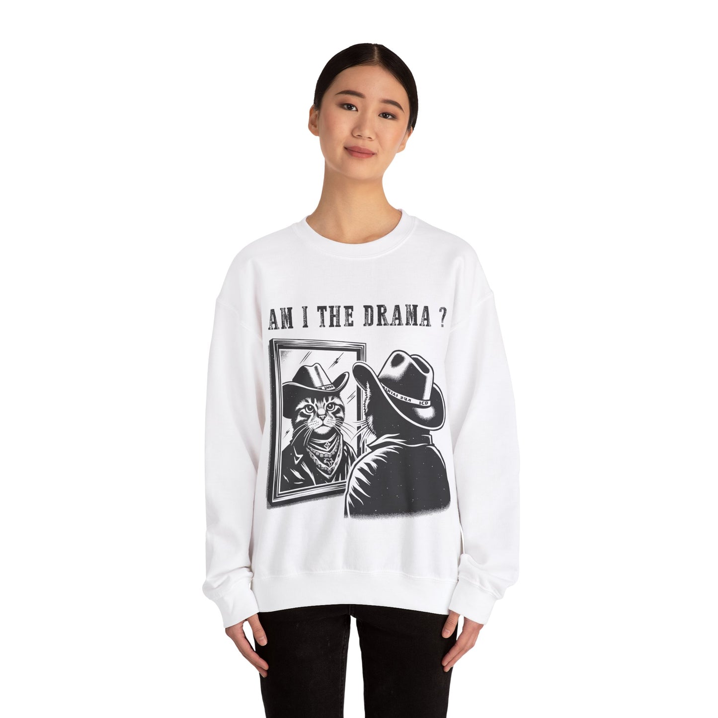 Am I The Drama? - Crewneck Sweatshirt