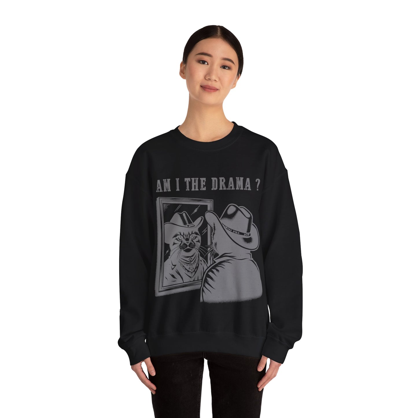 Am I The Drama? - Crewneck Sweatshirt