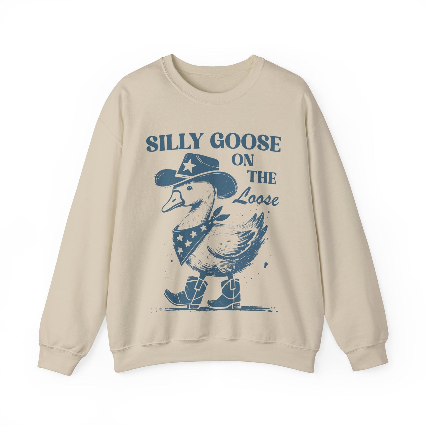 Silly Goose On The Loose - Crewneck Sweatshirt