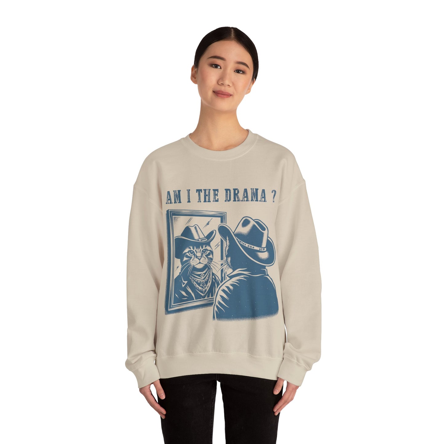 Am I The Drama? - Crewneck Sweatshirt